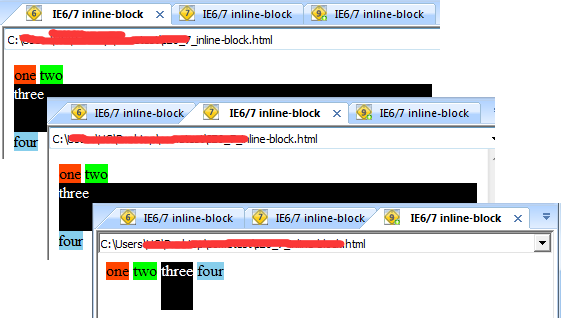 块级元素设置inline-block