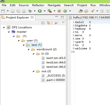 Windows下Eclipse连接hadoop