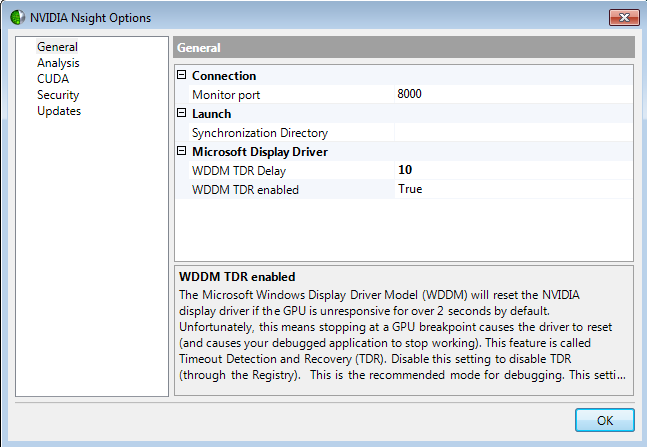 Timeout Detection & Recovery (TDR)