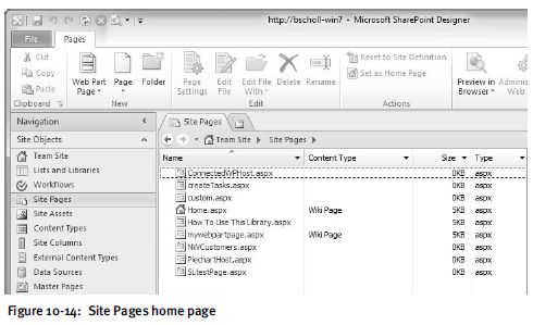 [翻译]No.9354 SharePoint Pages（3）之网站页面