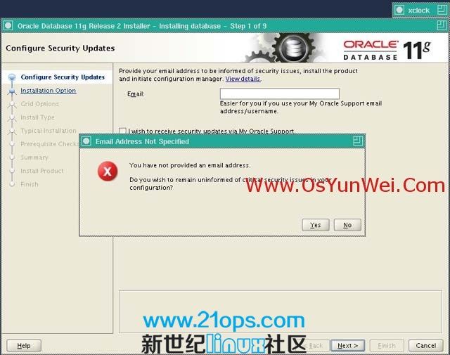 centos安装oracle 11g 完全图解的照片 - 16