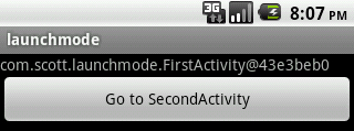 Activity的四种launchMode