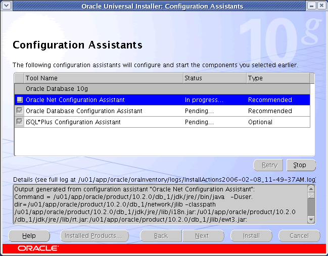 Fedora8下安装ORACLE10G数据库图文详解15