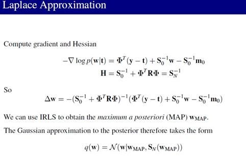 PRML读书会第四章 Linear Models for Classification(贝叶斯marginalization、Fisher线性判别、感知机、概率生成和判别模型、逻辑回归)