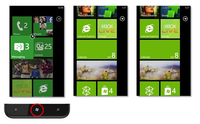 WP7交互特性浅析及APP设计探究