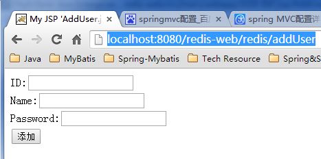 spring mvc Spring Data Redis RedisTemplate 