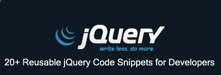 Reusable jQuery Code Snippets for Developers