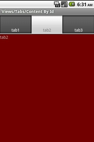 android 2.3 r1 中文 api (58) —— TabHost