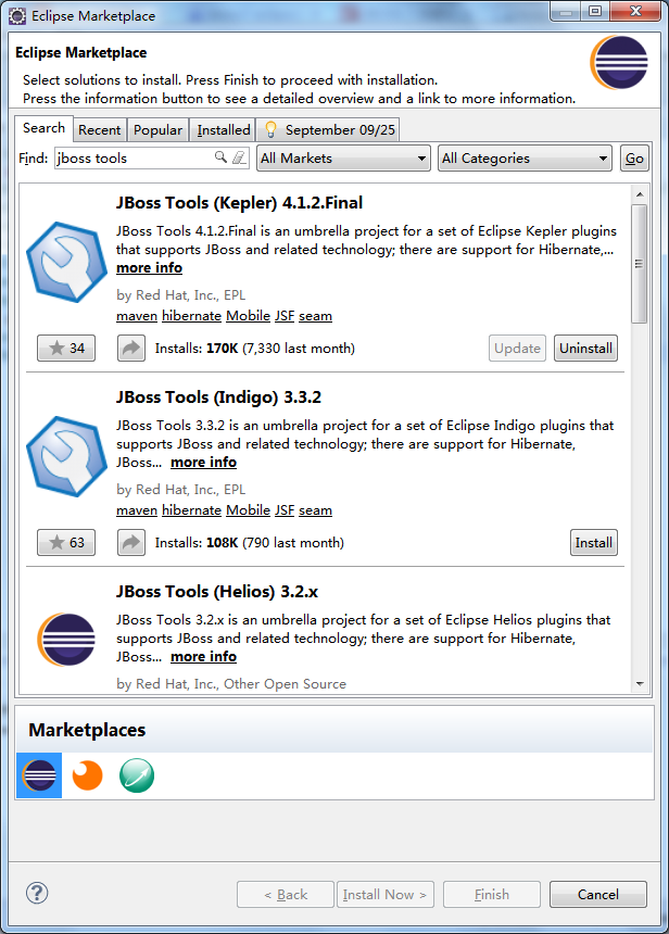 [Eclipse] - eclipse集成jboss7.1