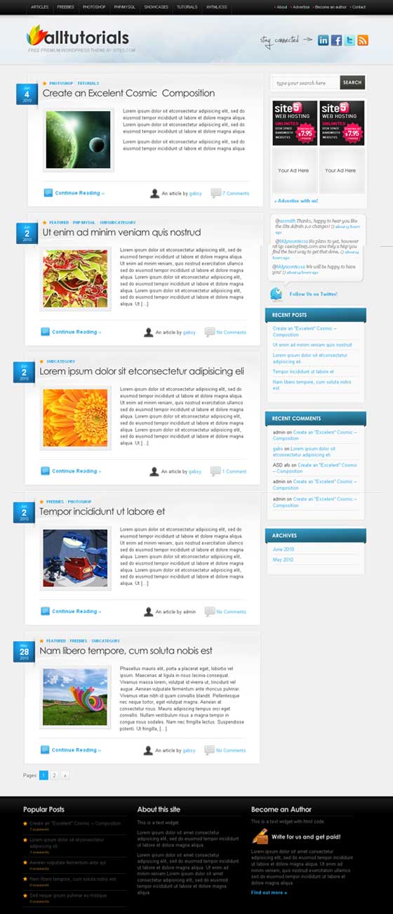 Free WordPress Themes
