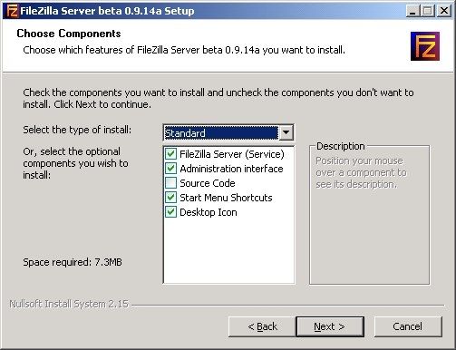 FileZilla Server 设置