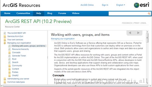 【ArcGIS 10.2新特性】Portal for ArcGIS新特性