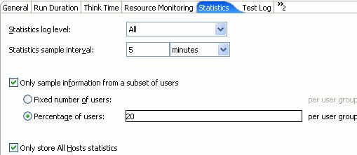 Statistics 配置