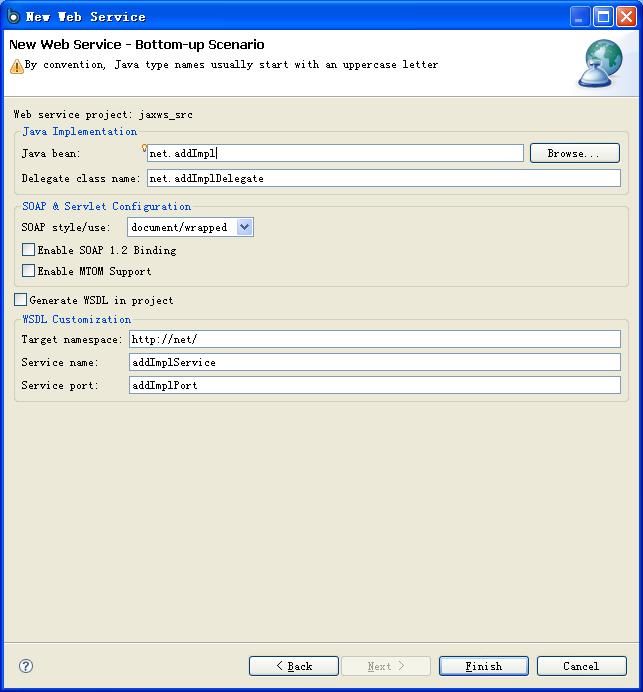 MyEclipse6.5上基于JAX-WS开发Webservice