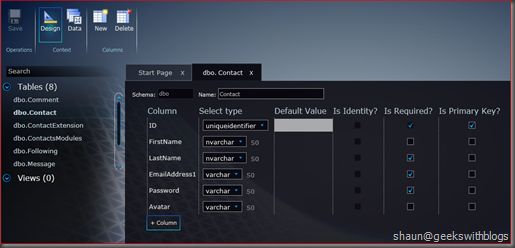 SQL Azure 一款强大的管理工具- Houston CTP 1(转+译)