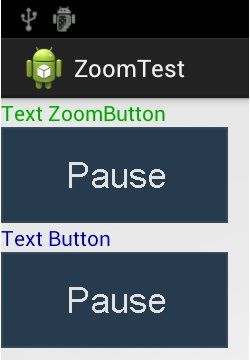 Android控件之ZoomButton