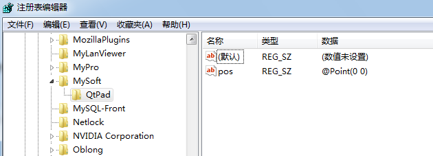 PyQt QSetting保存设置