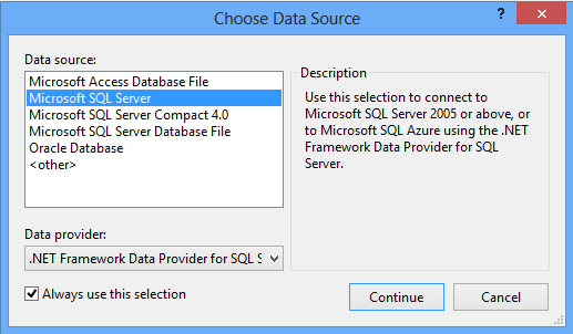 Creating an Entity Framework Data Model for an ASP.NET MVC Application (1 of 10)