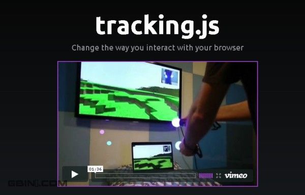 超酷的实时颜色数据跟踪javascript类库 - Tracking.js 