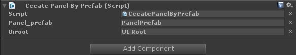 Unity 动态载入Panel并实现淡入淡出