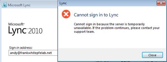 Diving Into Lync Client Logins