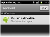 Android 用户界面---状态栏通知（三）