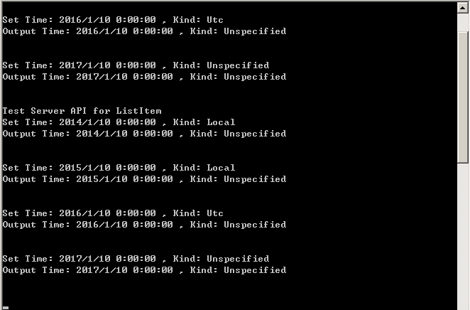 SharePoint API如何处理时区问题