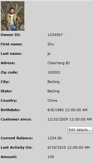 silverlight 数据绑定简单示例(markup extension)