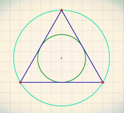 zoj3806Incircle and Circumcircle