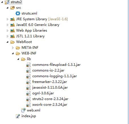 struts2.1笔记06：struts2开发环境的搭建实际操作出现的问题