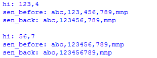 python正则表达式 小例几则