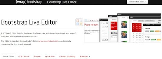 best-bootstrap-ui-editors