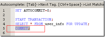 node-mysql操作transactions的实例