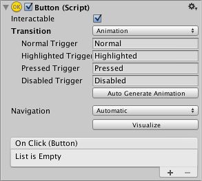 （六）unity4.6Ugui中文教程文档-------概要-UGUI Animation Integration