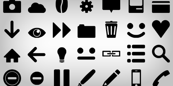 Flat Icons & Icon Fonts