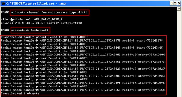 15.Oracle10g服务器管理恢复--目录维护(练习24.25.26)