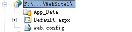 Visual Studio 在根目录下运行文件系统站点 [ Visual Studio | 文件系统 | WebDev.WebServer.EXE ]