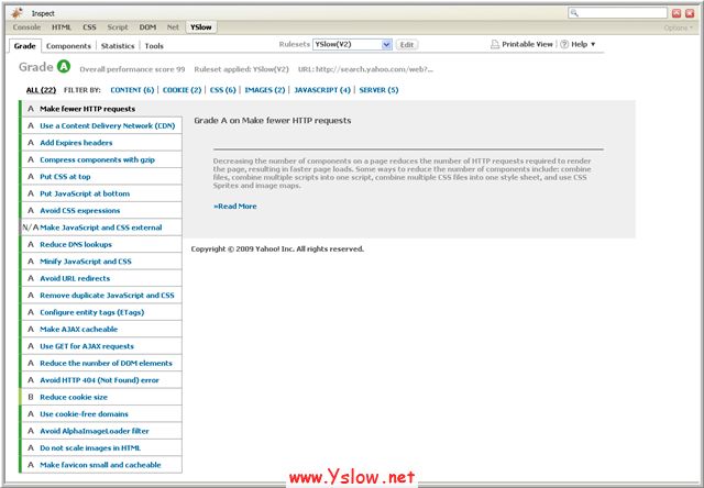 黄聪：YSlow使用指南_最新2.0使用指南中文版
