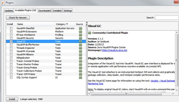Visual-GC-Plugin