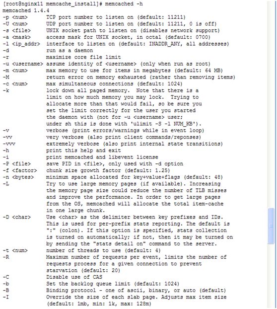 CentOS 6.5部署安装Memcached