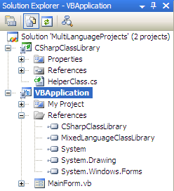 Three ways to use C# within a VB.NET project