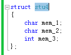 C或C++中struct内存对齐计算精简方案