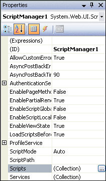 ScriptManager 帮助您实现 Web 应用程序的 AJAX 功能
