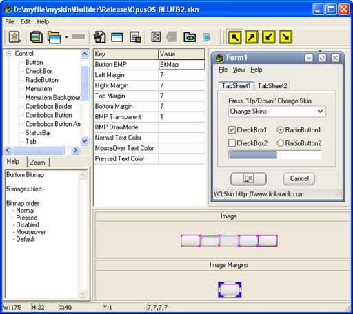 DELPHI的美化插件VCLskin5.6下载（支持DELPHI2010，含233种皮肤和皮肤制作.