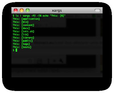 xargs screenshot