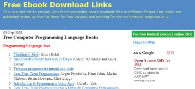 free ebooks download links 20 Best Websites To Download Free E Books, Part II