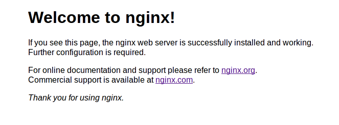 安装nginx