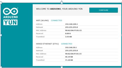 ArduinoYun教程之配置Arduino Yun环境