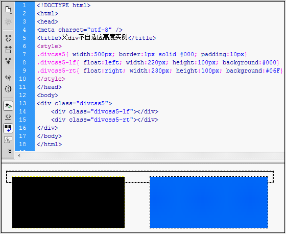 解决子级用css float浮动 而父级div没高度不能自适应高度