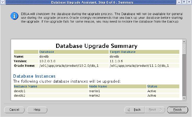 Linux 上Oracle RAC 10g 升级到 Oracle RAC 11g